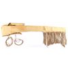 Image 7 : Custom Rawhide Leather Scabbard With Fringe