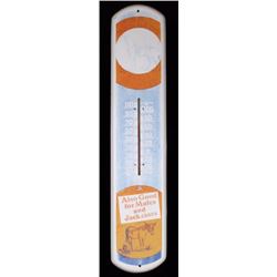 Original Dr. Barker's Thermometer Tin Sign