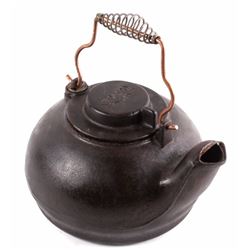 Cast Iron Wagner Swivel Lid Tea Kettle