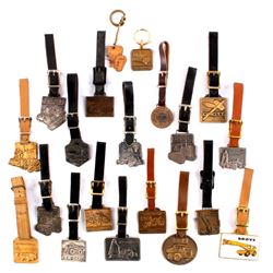 Heavy Equipment Pocket Watch Fob Collection