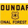 Image 3 : U.S. Forest Service Property Boundary Signs
