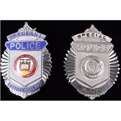 Boston, Massachusetts Law Enforcement Badges