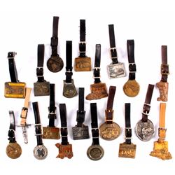 Heavy Equipment Dealer Pocket Watch Fob Collection