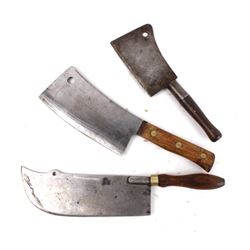 Collection Of Early Meat Cleavers