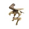 Image 4 : Custom Large Brass Eagle Centerpiece