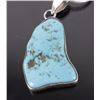 Image 3 : Turquoise Stone Pendent Necklace