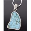 Image 4 : Turquoise Stone Pendent Necklace