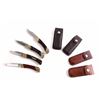 Image 16 : Collection Of Schrade Folding Knives With Cases