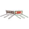 Image 1 : Pair Of Advertisement Metal Boot Hangers