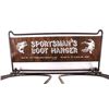 Image 7 : Pair Of Advertisement Metal Boot Hangers