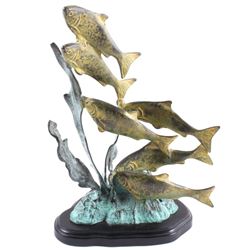 Bronze Fish Sculpture