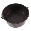 Image 2 : Cast Iron 12 In Footed Dutch Oven Late 19th C.