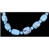 Image 2 : Navajo Blue Gem Turquoise Nugget Necklace