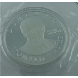 1OZ .999 SILVER CLAD DONALD TRUMP COIN