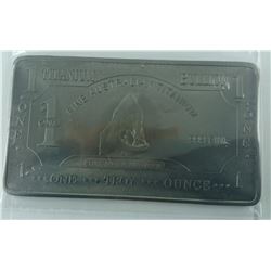 1OZ .999 TITANIUM BULLION BAR. AUSTRALIA MINT. ONLY 400 MINTED. GREAT WHITE SHARK MOTIF