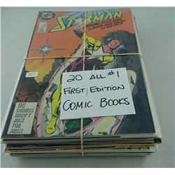 20 ALL #1 FIRST EDITION COMIC BOOKS