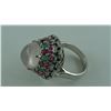 Image 2 : 8.78CT QUARTZ/ EMERALD/ RUBY SAPPHIRE RING SUGGESTED RETAIL PRICE $705