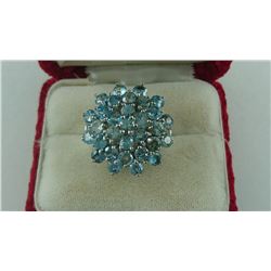 3.36CT ZIRCON RING SUGGESTED RETAIL PRICE $635