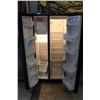 Image 2 : FRIGIDAIRE SIDE BY SIDE BLACK FRIDGE WITH ICE AND WATER