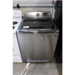 SAMSUNG STAINLESS STEEL TOP LOAD WASHING MACHINE