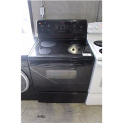 FRIGIDAIRE GLASSTOP BLACK STOVE