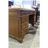 Image 2 : MAHOGANY DOUBLE PEDESTAL EXECUTIVE DESK