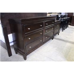 6 DRAWER DRESSER WITH NIGHTSTAND