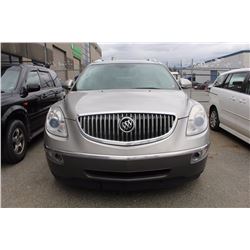 2008 BUICK ENCLAVE, SUV, GREY, VIN #5GAEV23748J267676, 254,188KMS, GAS, AUTOMATIC,