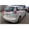 Image 3 : 2007 MAZDA 5, 4 DOOR HATCHBACK, WHITE, VIN#JM1CR193370139152, 264,364KMS, GAS, AUTOMATIC, RD, CD,