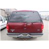 Image 3 : 2001 FORD EXPEDITION, SUV, RED, VIN# 1FMPU16L31LA97944, 196,321KMS, GAS, AUTOMATIC, RD, PW, RA, CC,