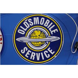 OLDSMOBILE SERVICE TIN SIGN