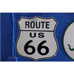 ROUTE 66 TIN SIGN