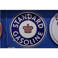 STANDARD GASOLINE TIN SIGN