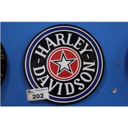 HARLEY DAVIDSON TIN SIGN