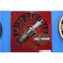 HARLEY DAVIDSON TIN SIGN