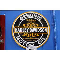 HARLEY DAVIDSON TIN SIGN