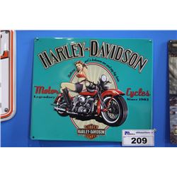 HARLEY DAVIDSON TIN SIGN