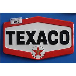 TEXACO TIN SIGN