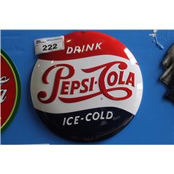 PEPSI TIN BUBBLE SIGN