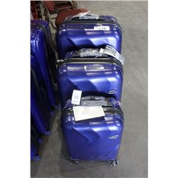 3 PIECE SAMSONITE LUGGAGE SET