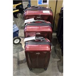 3 PIECE SAMSONITE LUGGAGE SET