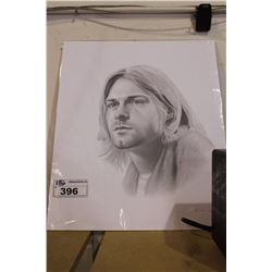 KURT COBAIN PRINT