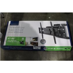 INSIGNIA TV WALL MOUNT FOR 47"-80" TV (FULL MOTION)