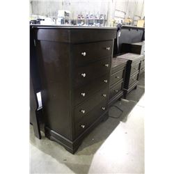 5 DRAWER HIGHBOY DRESSER