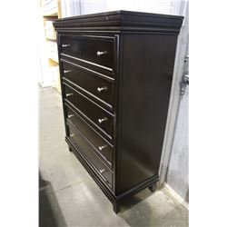 5 DRAWER HIGHBOY DRESSER (HIDDEN DRAWER)