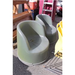 SET OF 4 OUTDOOR CHAIRS