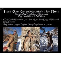 Idaho Mountain Lion Hunt