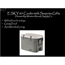 85 Quart ESKY Cooler with Unknown Contents