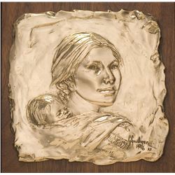 Sacagawea Study (relief)
