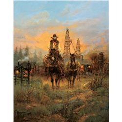 Leaving the Oil Camp